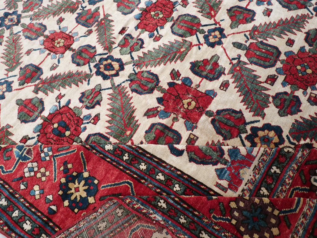 Vintage Northwest Persian Shahsavan Long Room Size Carpet, No.31451 - Gss