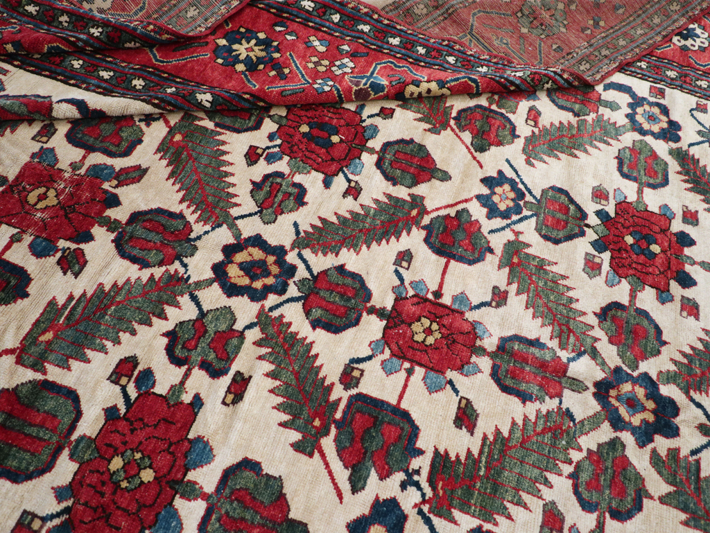 Vintage Northwest Persian Shahsavan Long Room Size Carpet, No.31451 - Gss