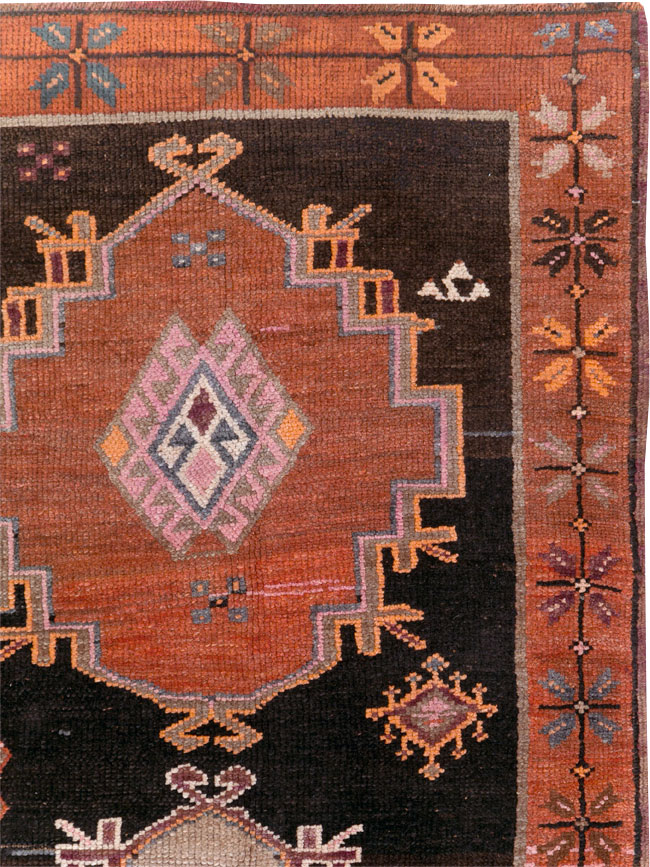 Vintage Turkish Anatolian Small Room Size Carpet, No.31479 - Gss
