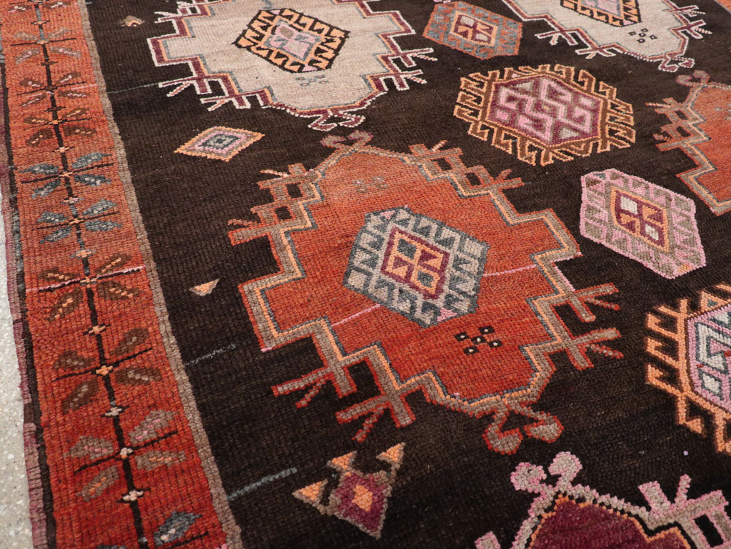 Vintage Turkish Anatolian Small Room Size Carpet, No.31479 - Gss