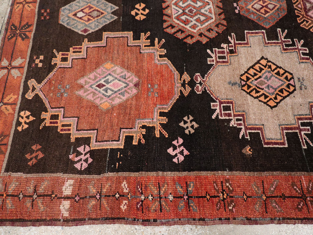 Vintage Turkish Anatolian Small Room Size Carpet, No.31479 - Gss