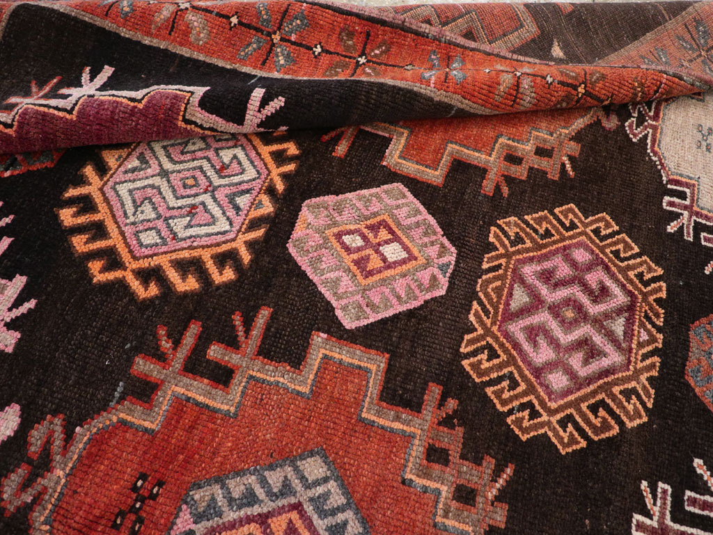 Vintage Turkish Anatolian Small Room Size Carpet, No.31479 - Gss