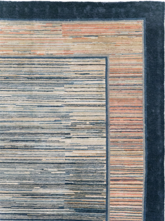 Antique Chinese Peking Room Size Carpet, No.31482 - Gss