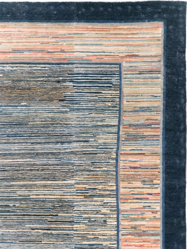 Antique Chinese Peking Room Size Carpet, No.31482 - Gss