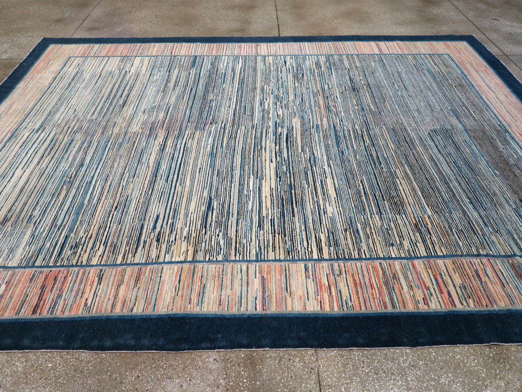 Antique Chinese Peking Room Size Carpet, No.31482 - Gss