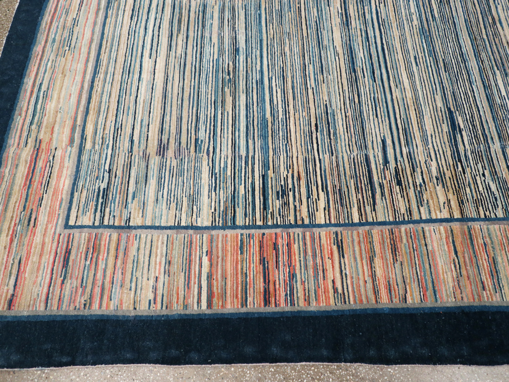 Antique Chinese Peking Room Size Carpet, No.31482 - Gss