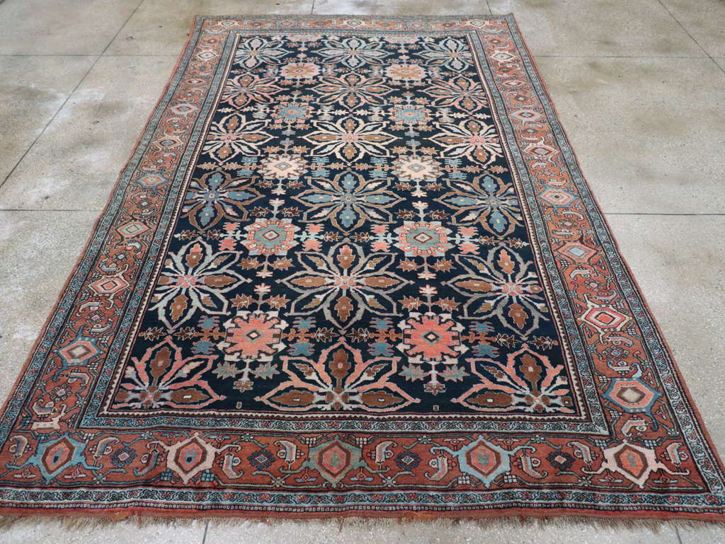 Antique Persian Bidjar Room Size Carpet, No.31483 - Gss