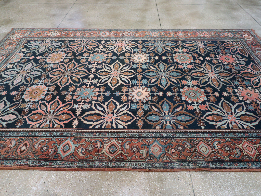 Antique Persian Bidjar Room Size Carpet, No.31483 - Gss