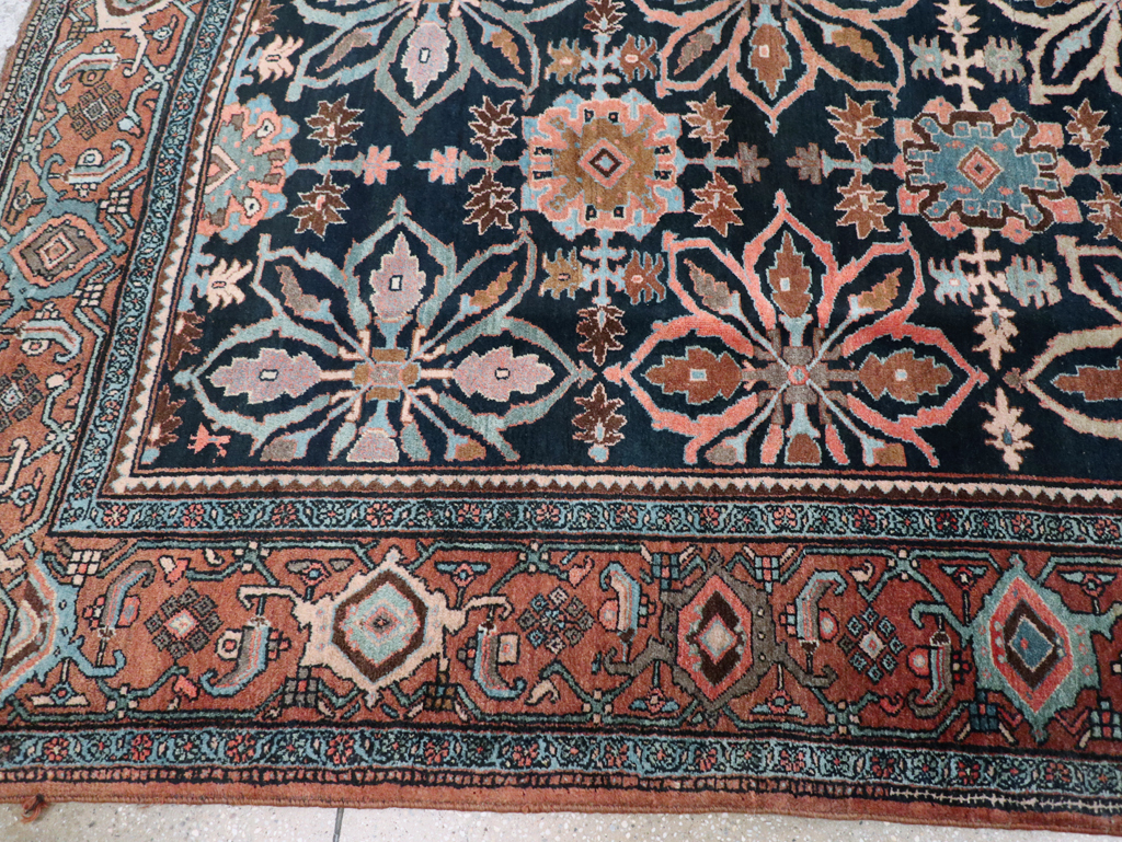 Antique Persian Bidjar Room Size Carpet, No.31483 - Gss
