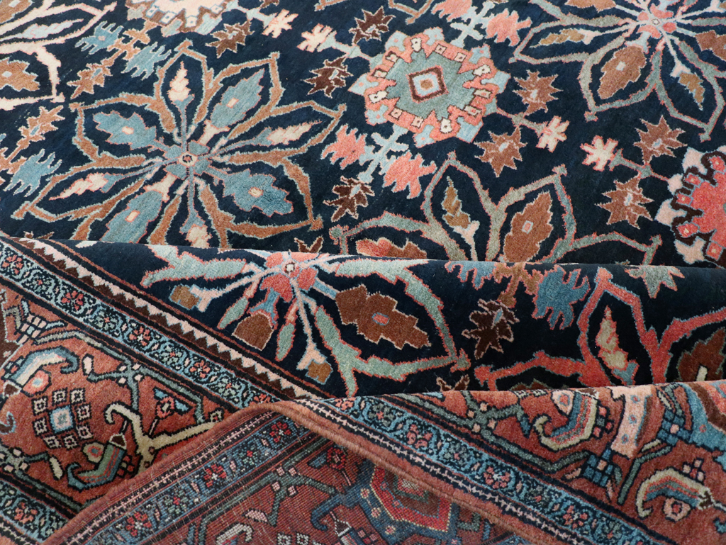 Antique Persian Bidjar Room Size Carpet, No.31483 - Gss