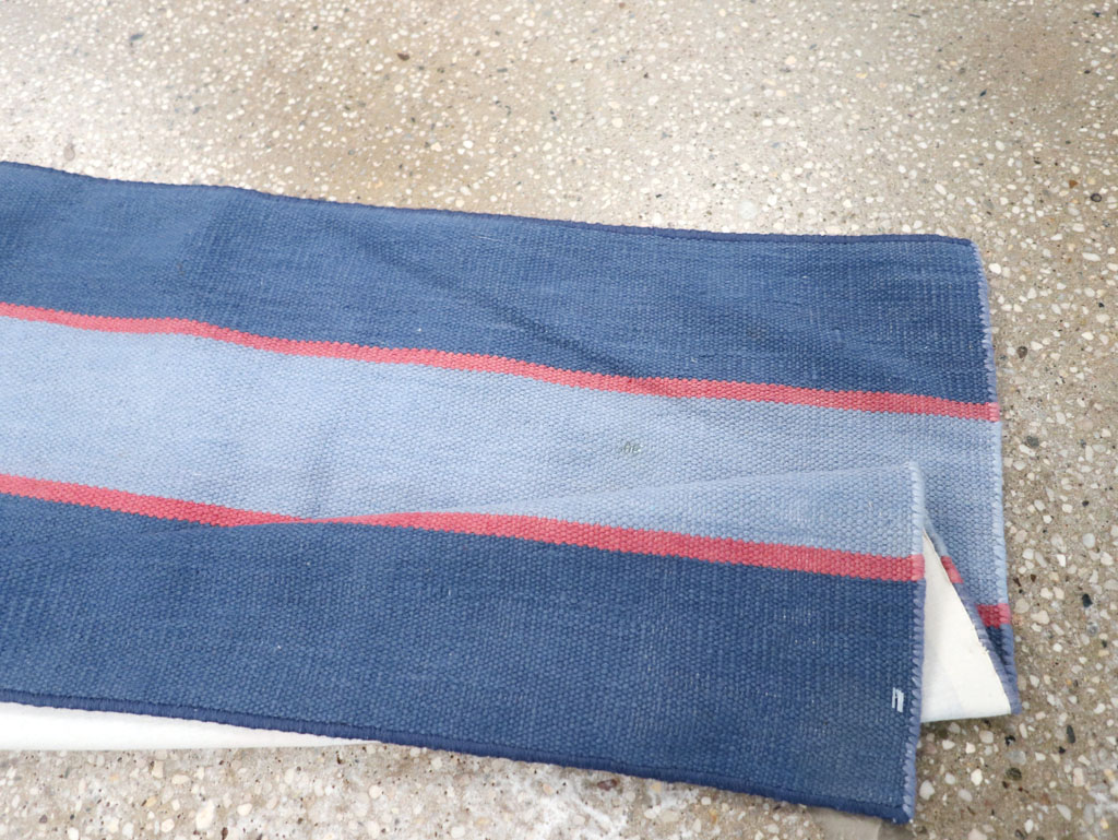 Vintage Indian Dhurrie Runner, No.31488 - Gss