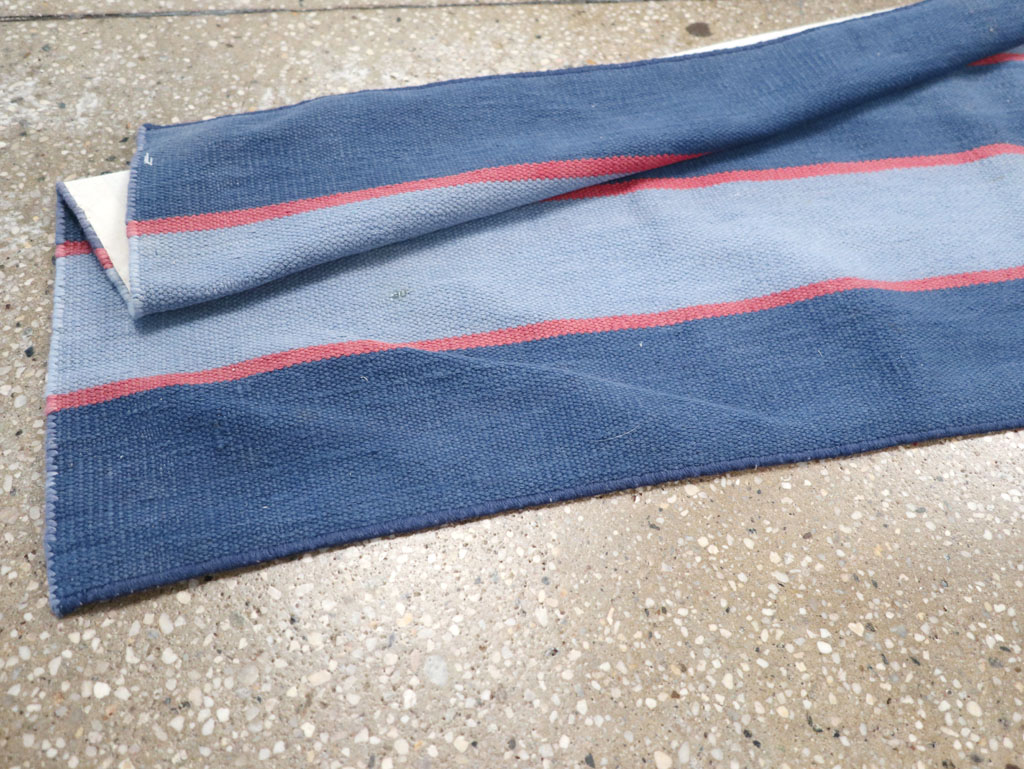 Vintage Indian Dhurrie Runner, No.31488 - Gss