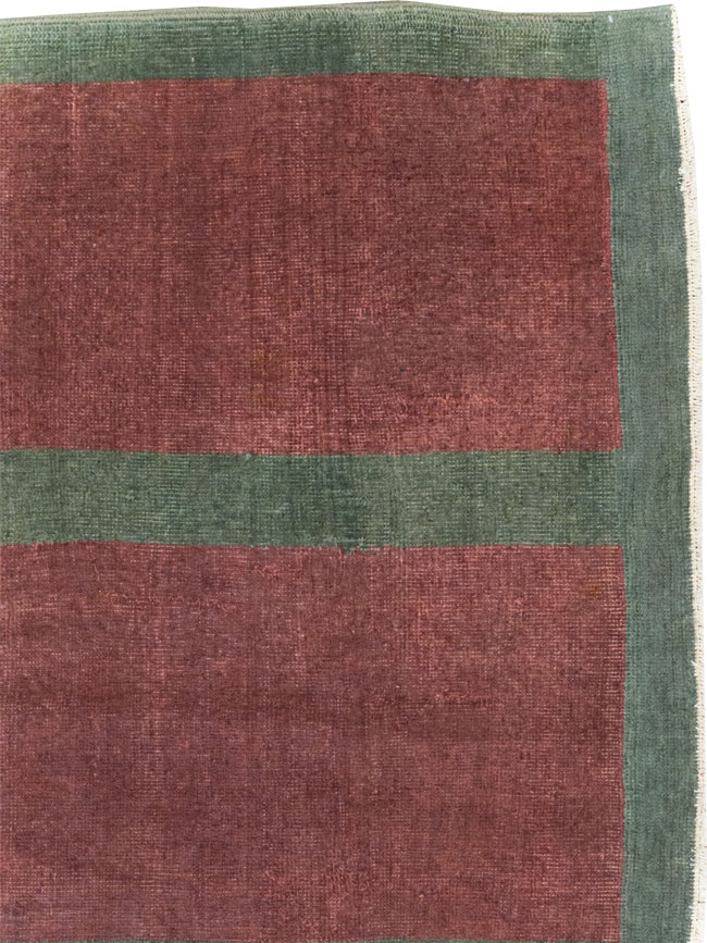 Vintage Turkish Art Deco Style Rug, No.31515 - Gss