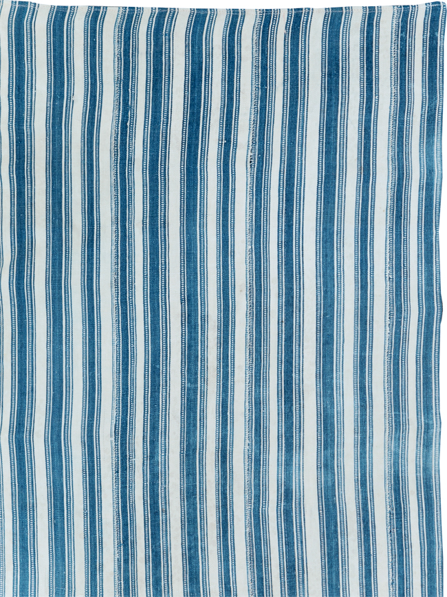 Vintage Persian Flatweave Kilim Throw Rug, No.31520 - Gss