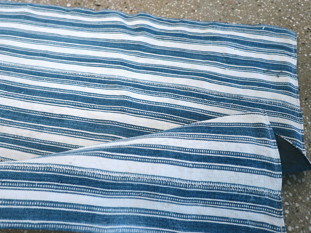 Vintage Persian Flatweave Kilim Throw Rug, No.31520 - Gss