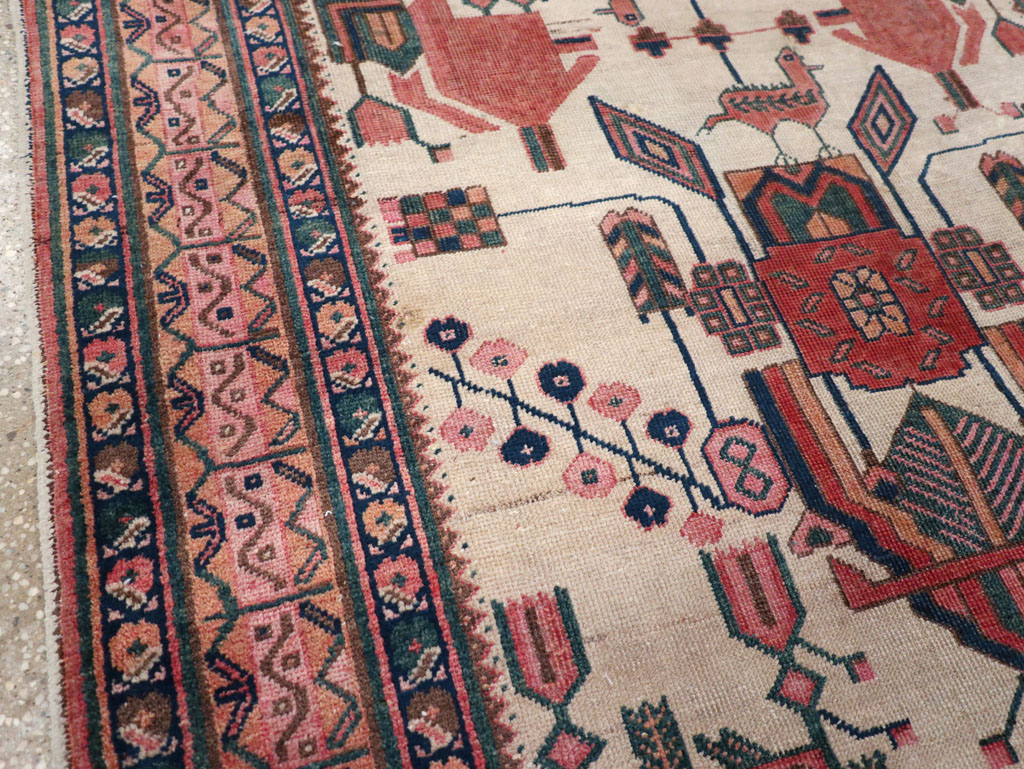 Antique Persian Afshar Rug, No.31521 - Gss