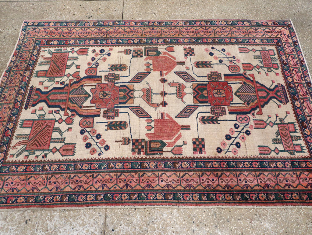 Antique Persian Afshar Rug, No.31521 - Gss