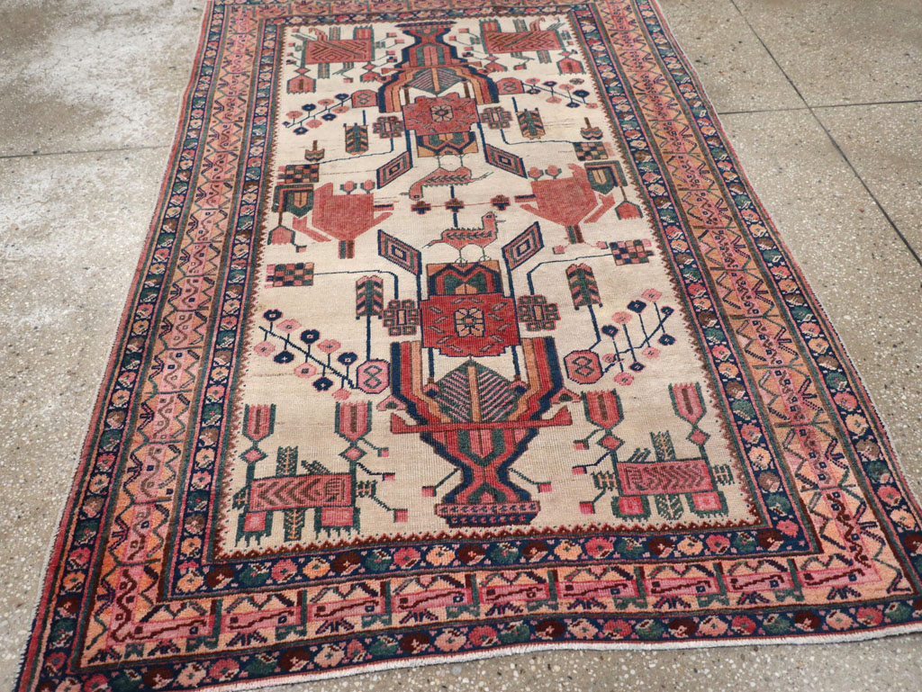 Antique Persian Afshar Rug, No.31521 - Gss