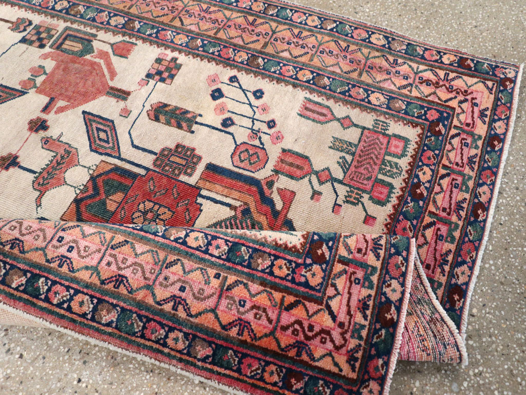 Antique Persian Afshar Rug, No.31521 - Gss