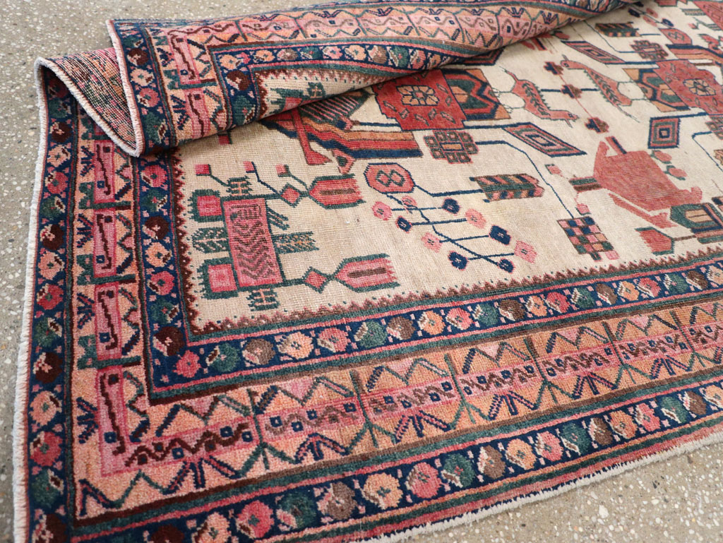 Antique Persian Afshar Rug, No.31521 - Gss