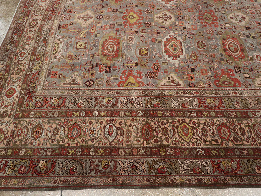 Antique Persian Bidjar Room Size Carpet, No.31523 - Gss