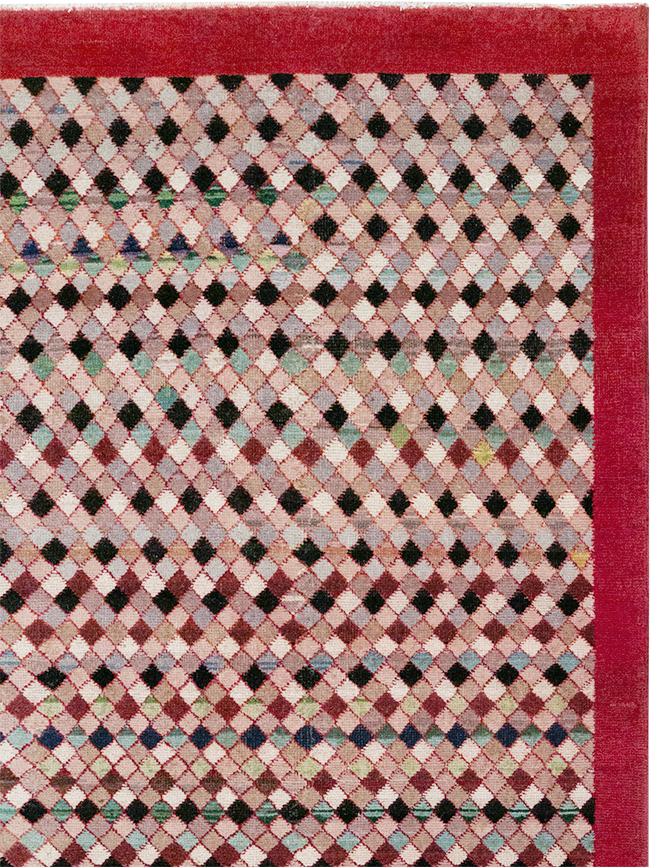 Vintage Turkish Anatolian Small Room Size Carpet, No.31524 - Gss