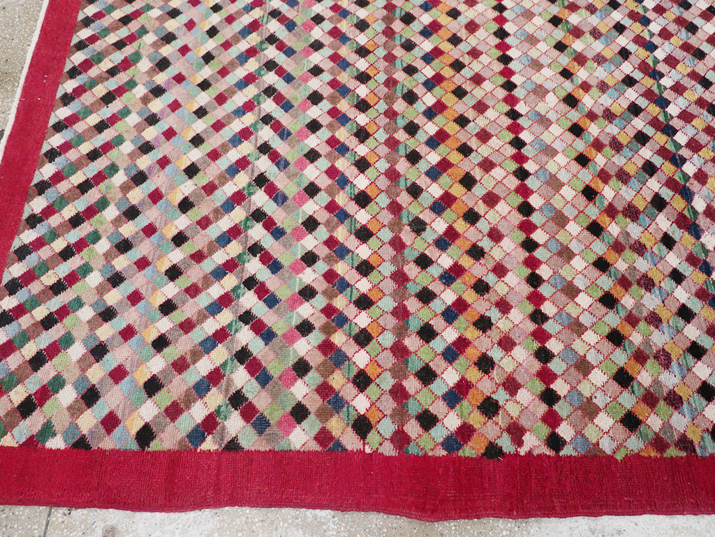 Vintage Turkish Anatolian Small Room Size Carpet, No.31524 - Gss