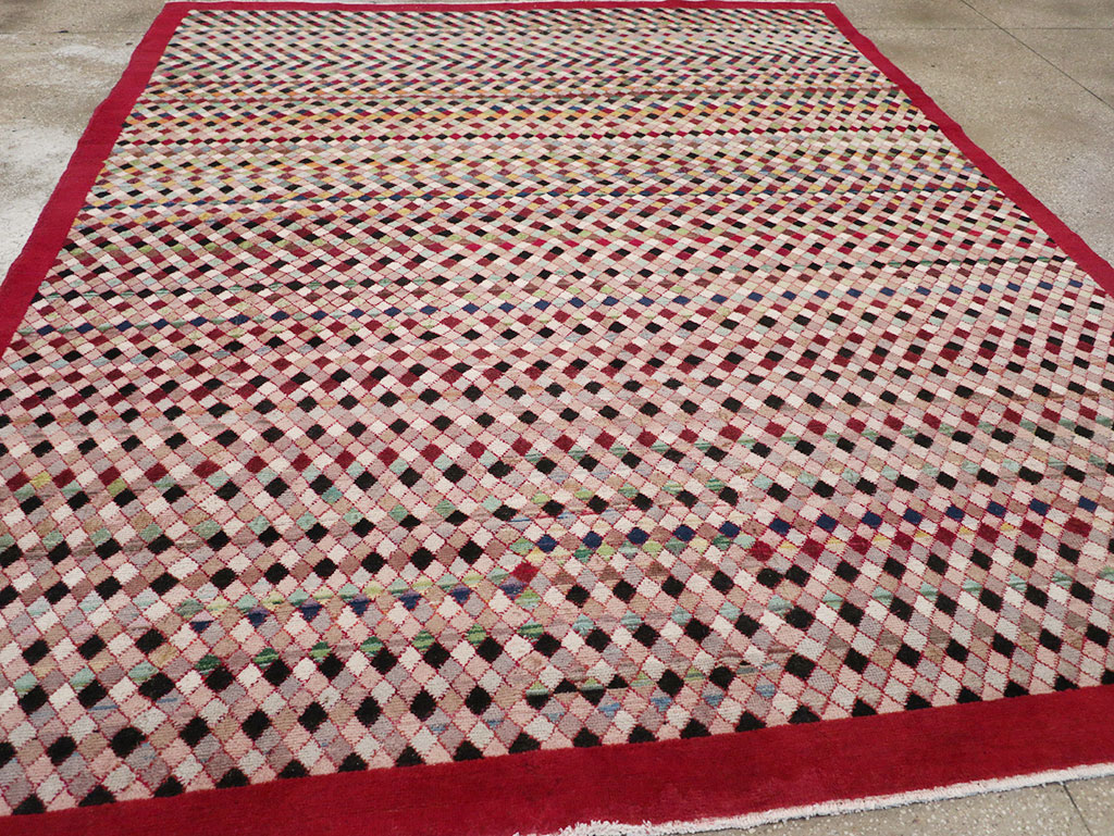 Vintage Turkish Anatolian Room Size Carpet, No.31524 - Gss