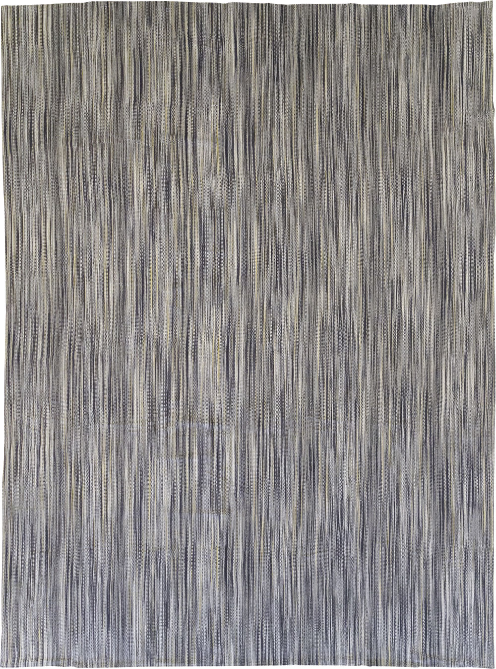 Modern Turkish Flatweave Large Carpet, No.31538 - Gss