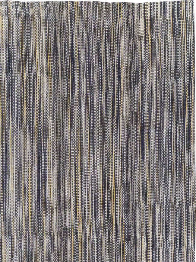Modern Turkish Flatweave Large Carpet, No.31538 - Gss