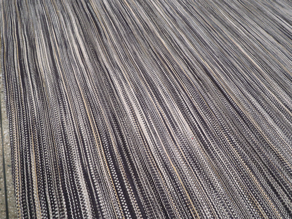 Modern Turkish Flatweave Large Carpet, No.31538 - Gss