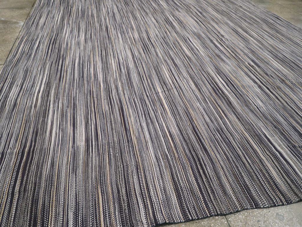 Modern Turkish Flatweave Large Carpet, No.31538 - Gss