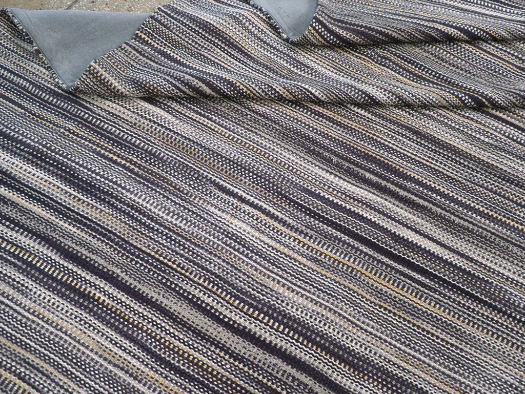 Modern Turkish Flatweave Large Carpet, No.31538 - Gss