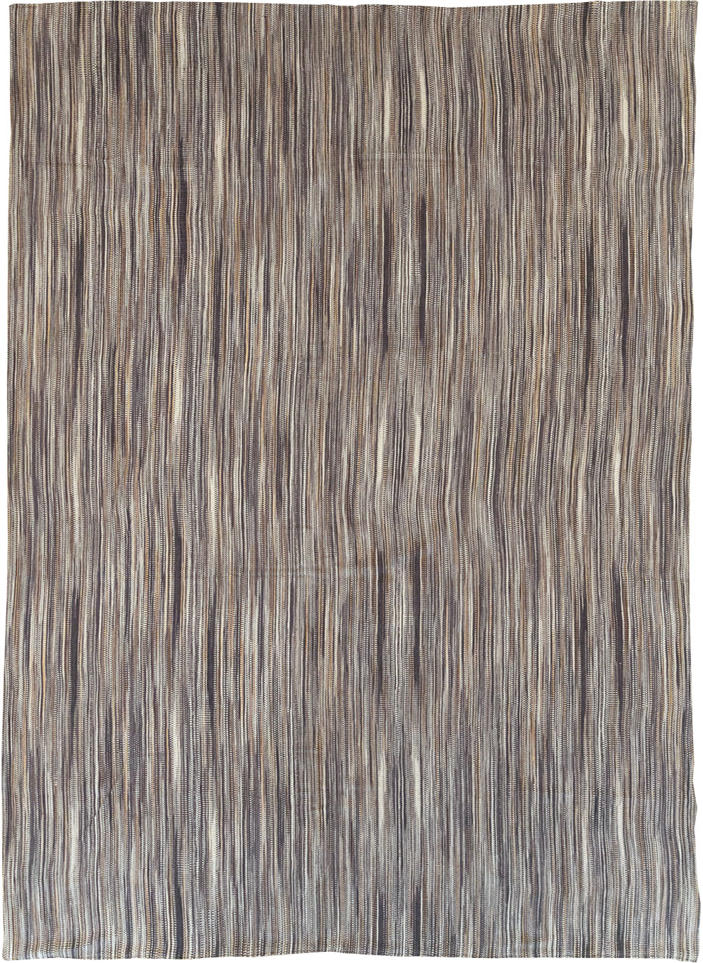 Modern Turkish Flatweave Kilim Room Size Carpet, No.31539 - Gss