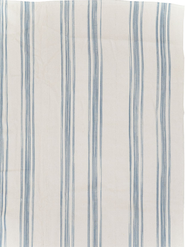 Modern Turkish Flatweave Room Size Carpet, No.31540 - Gss