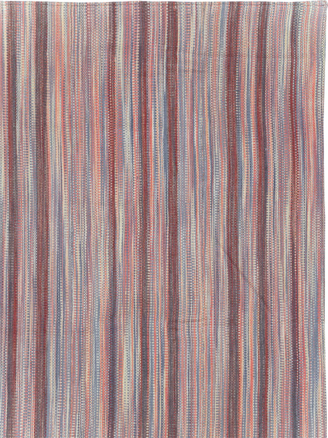 Modern Turkish Flatweave Room Size Carpet, No.31545 - Gss