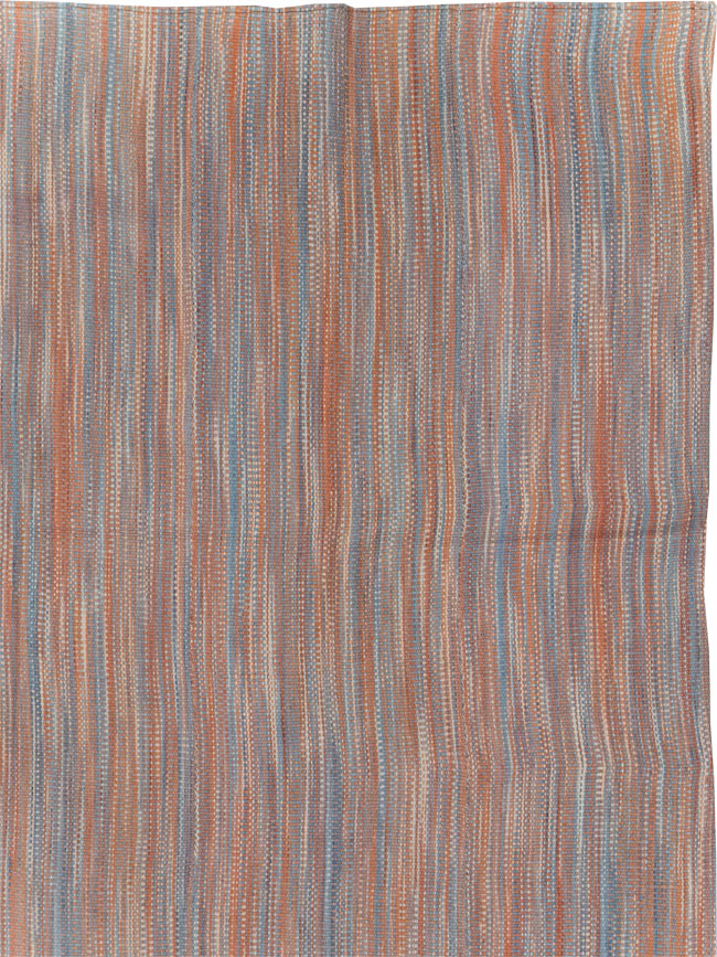 Modern Turkish Flatweave Room Size Carpet, No.31546 - Gss