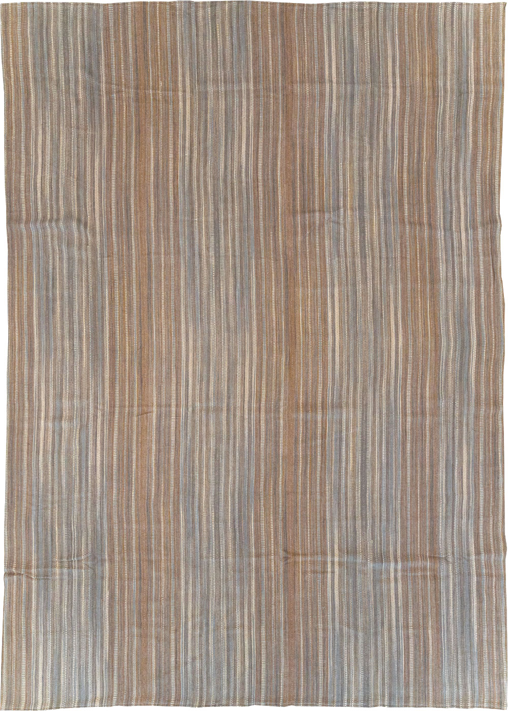 Modern Turkish Flatweave Room Size Carpet, No.31547 - Gss