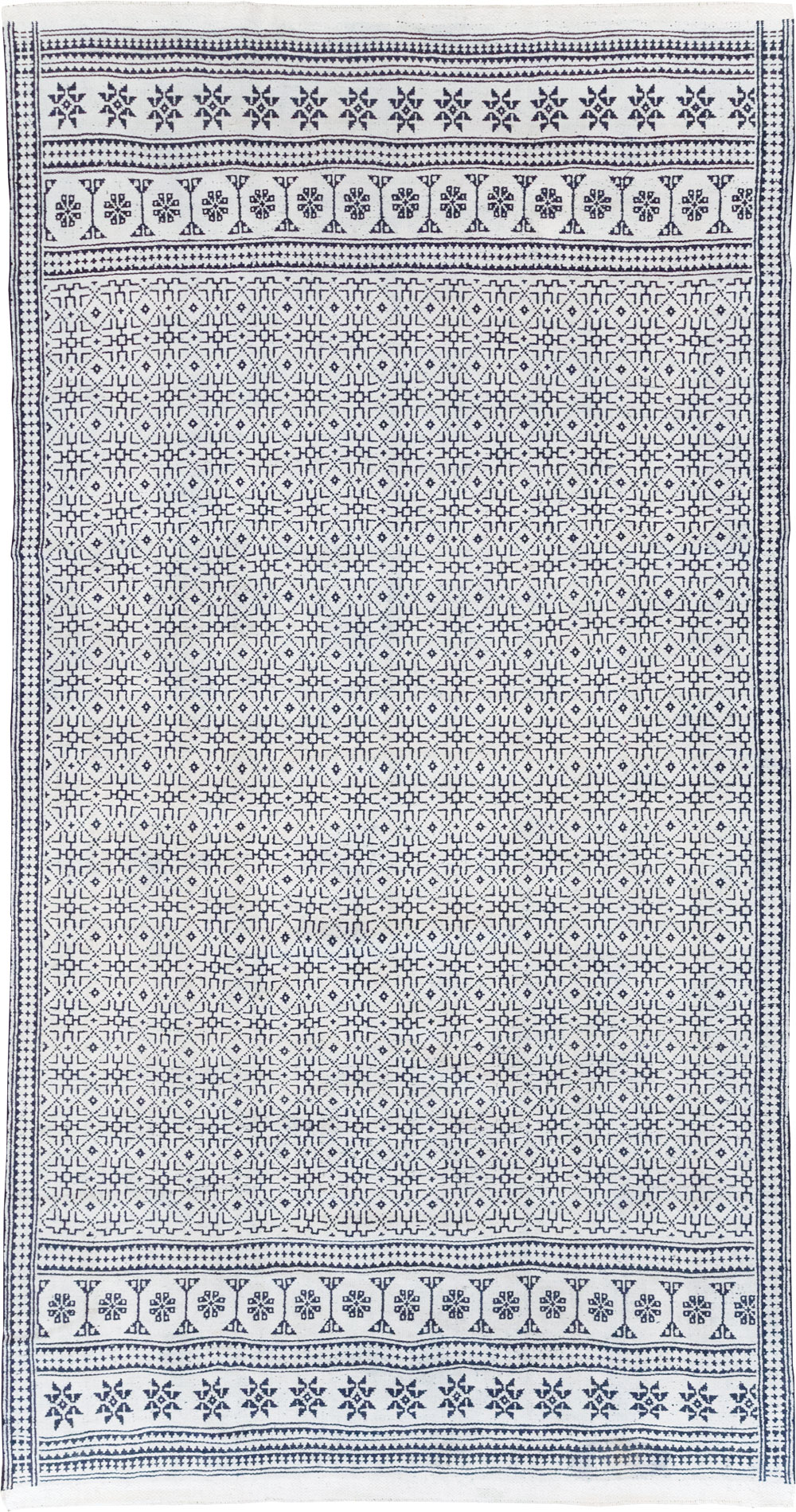 Vintage Persian Flatweave Kilim Large Carpet, No.31559 - Gss