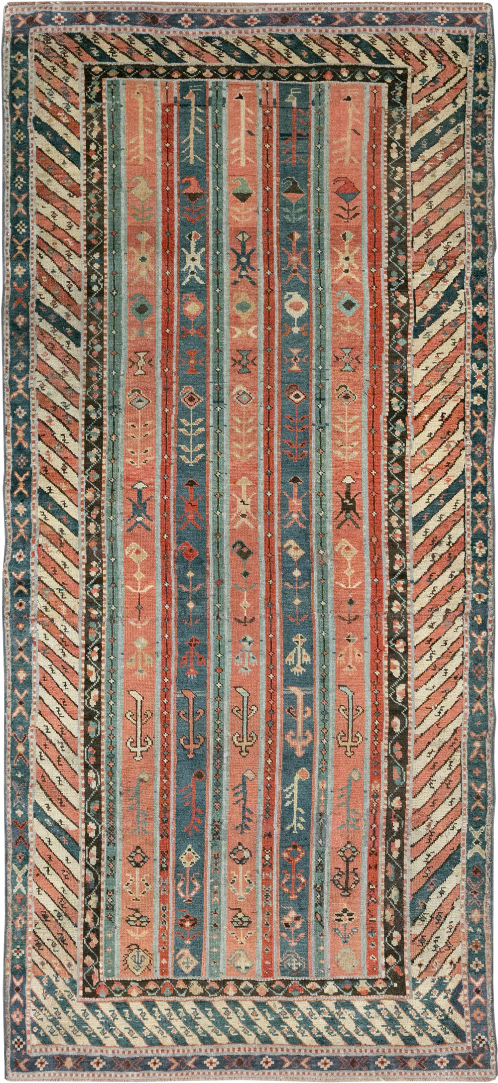 Antique Caucasian Karabagh Rug, No.31565 - Gss