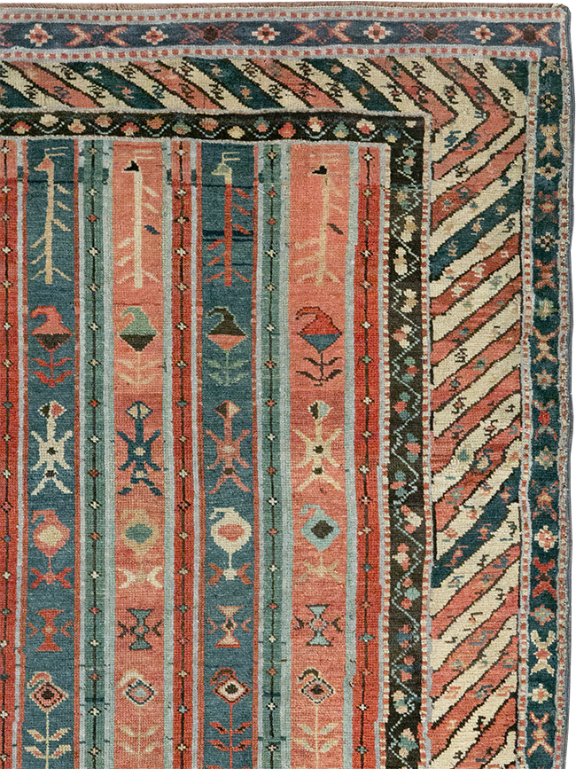 Antique Caucasian Karabagh Rug, No.31565 - Gss