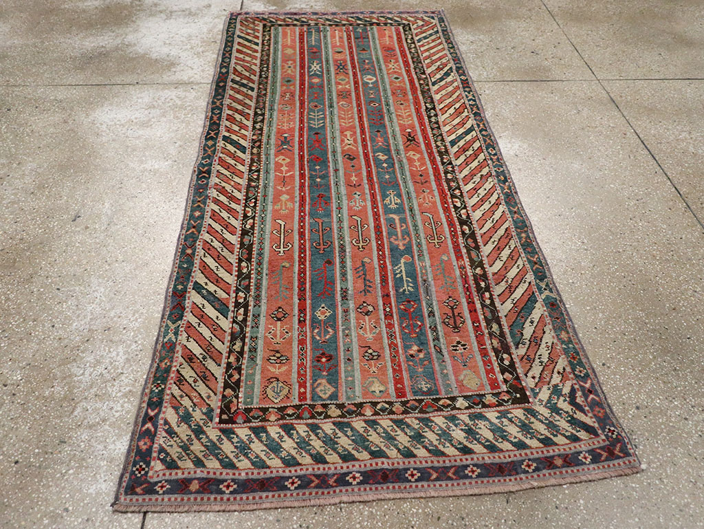 Antique Caucasian Karabagh Rug, No.31565 - Gss