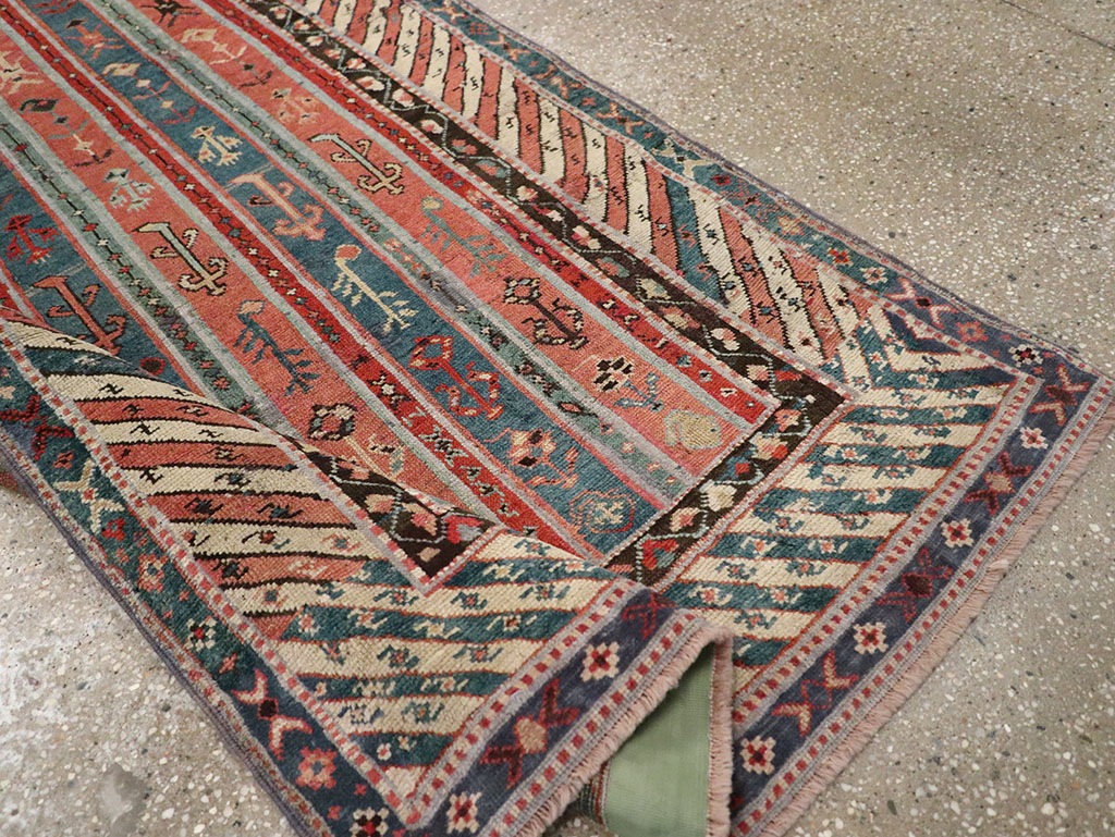 Antique Caucasian Karabagh Rug, No.31565 - Gss