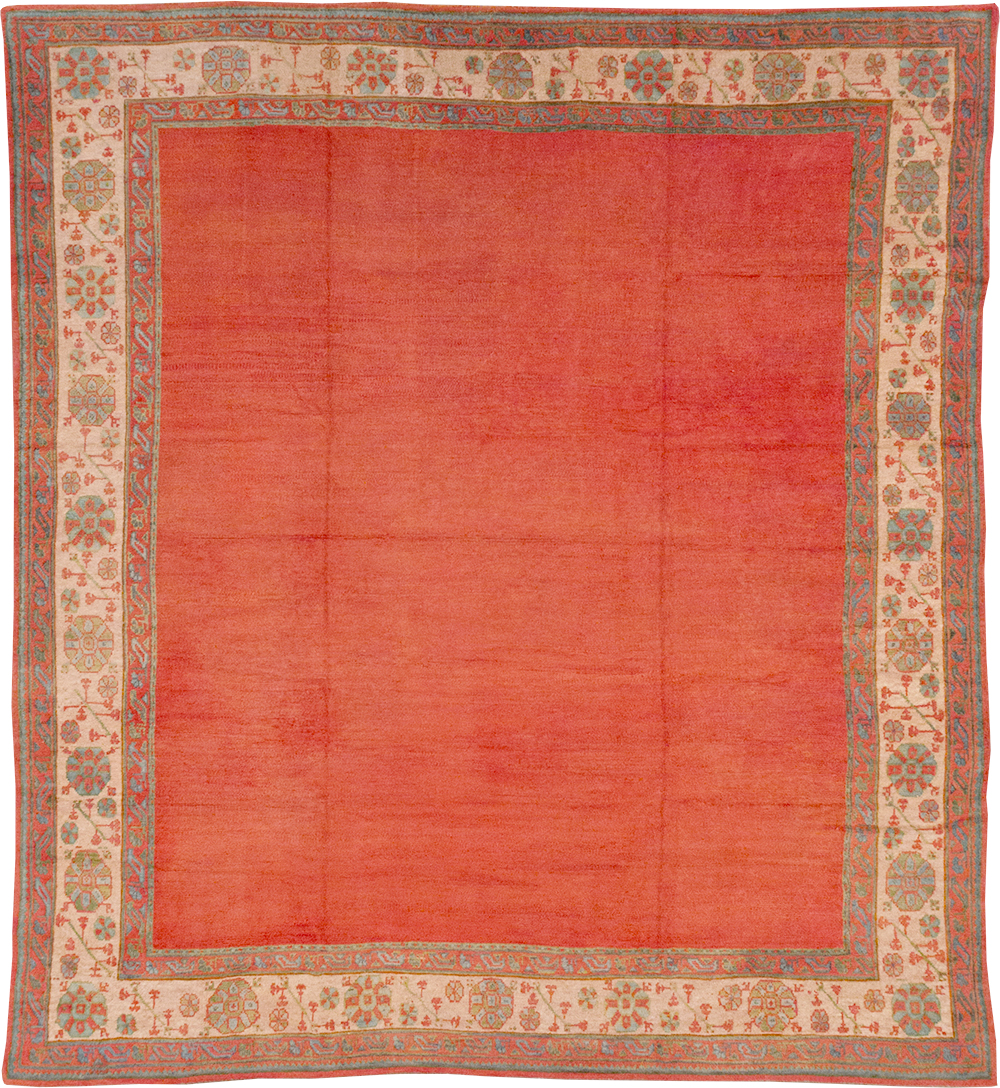 Antique Turkish Oushak Carpet, No.31567 - Gss