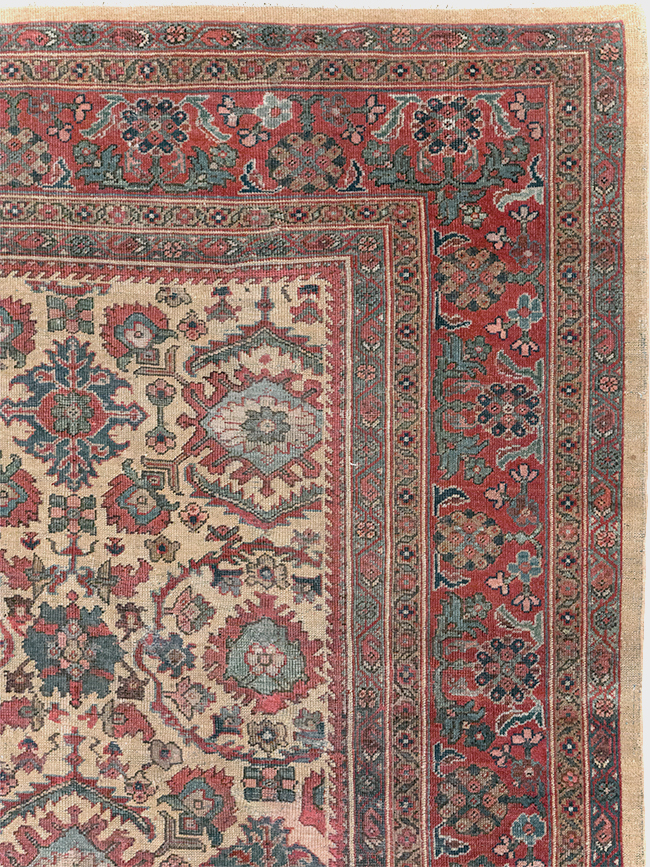 Antique Persian Mahal Carpet, No.31576 - Gss
