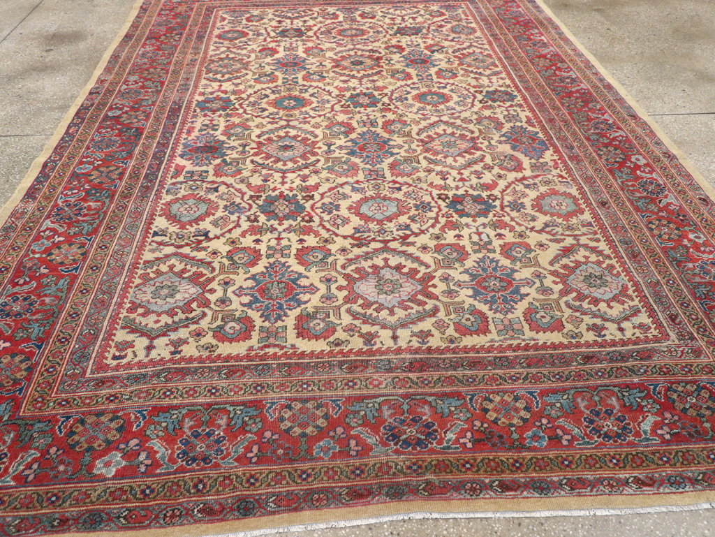 Antique Persian Mahal Carpet, No.31576 - Gss