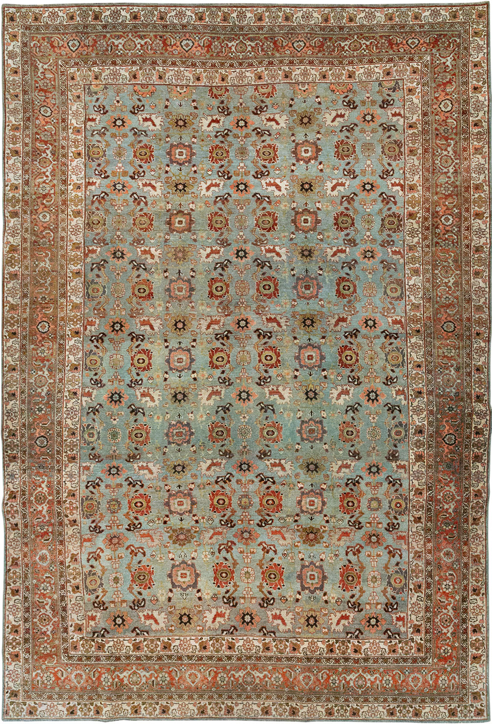 Antique Persian Bidjar Room Size Carpet, No.31577 - Gss