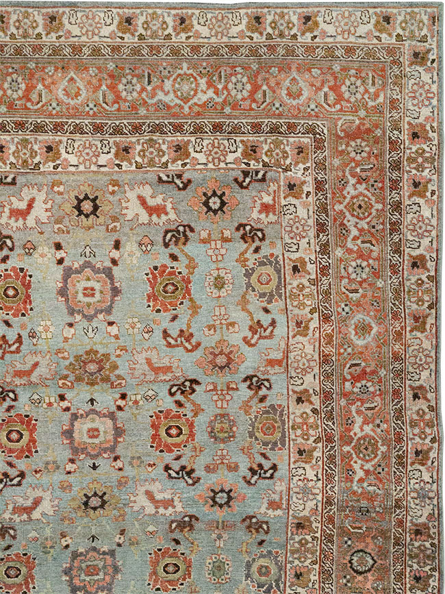 Antique Persian Bidjar Room Size Carpet, No.31577 - Gss
