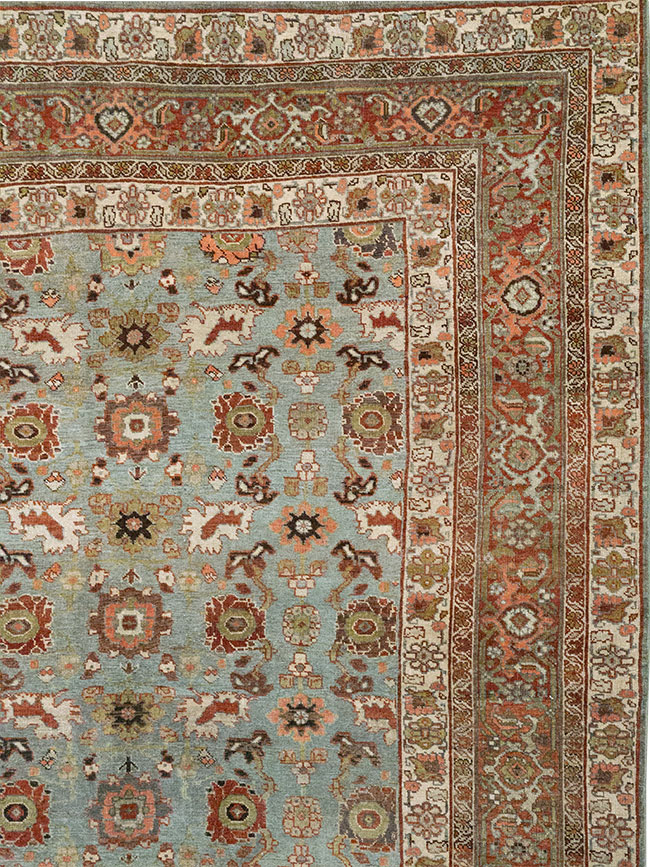 Antique Persian Bidjar Room Size Carpet, No.31577 - Gss