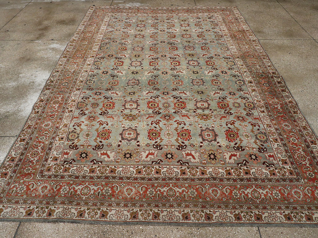 Antique Persian Bidjar Room Size Carpet, No.31577 - Gss